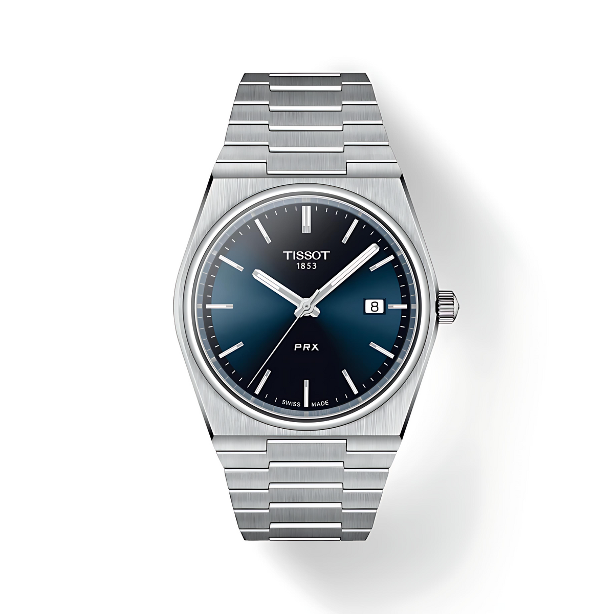 Tissot PRX Powermatic 80 Watch - Deep Blue Dial